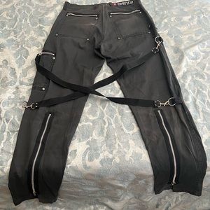 Bondage Pants Punk Men